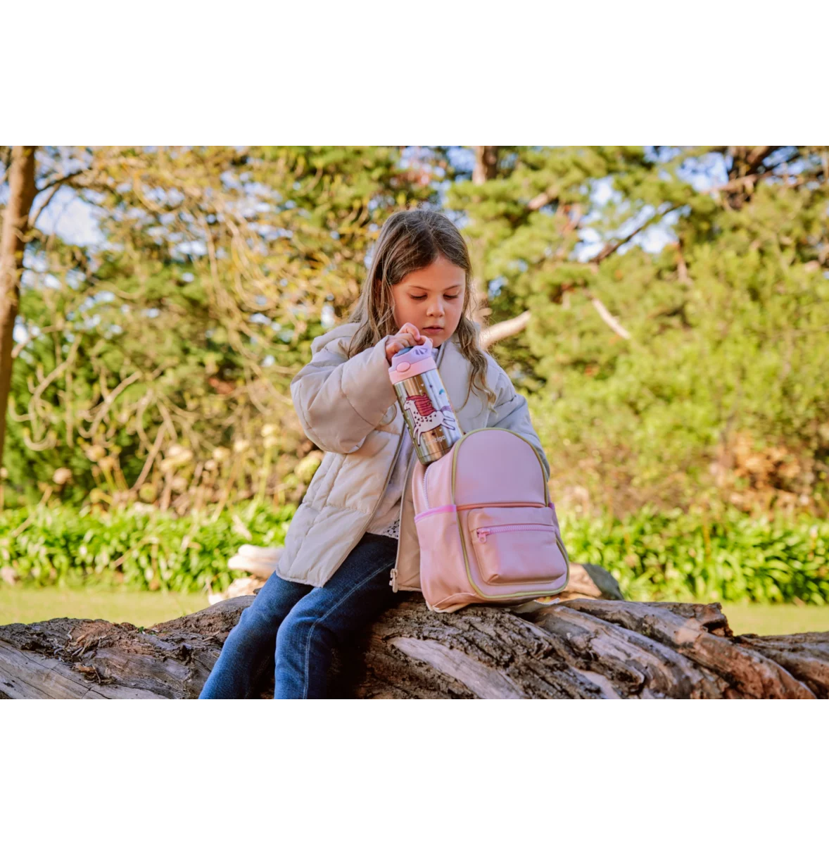 Contigo Easy Clean AUTOSPOUT™ Kids Vacuum-Insulated Water Bottle, 380 ml (Flying Unicorn)